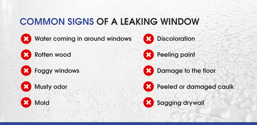 Common Signs of a Leaking Window