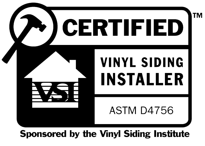 VSI Certified Vinyl Siding Installer, ASTM D4756