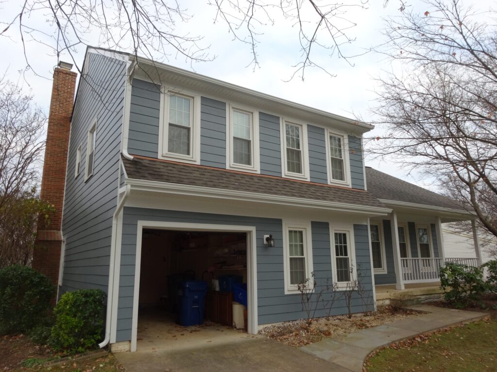 James Hardie fiber cement siding project by Sunshine Contracting on a Northern Virginia home (photo 62)