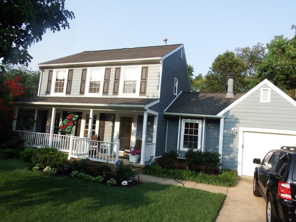 James Hardie fiber cement siding on a Northern Virginia home