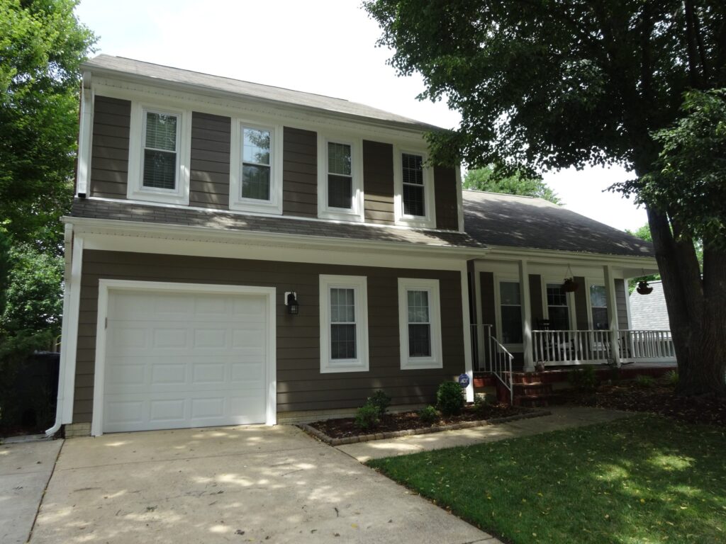 James Hardie fiber cement siding project by Sunshine Contracting on a Northern Virginia home (photo 59)