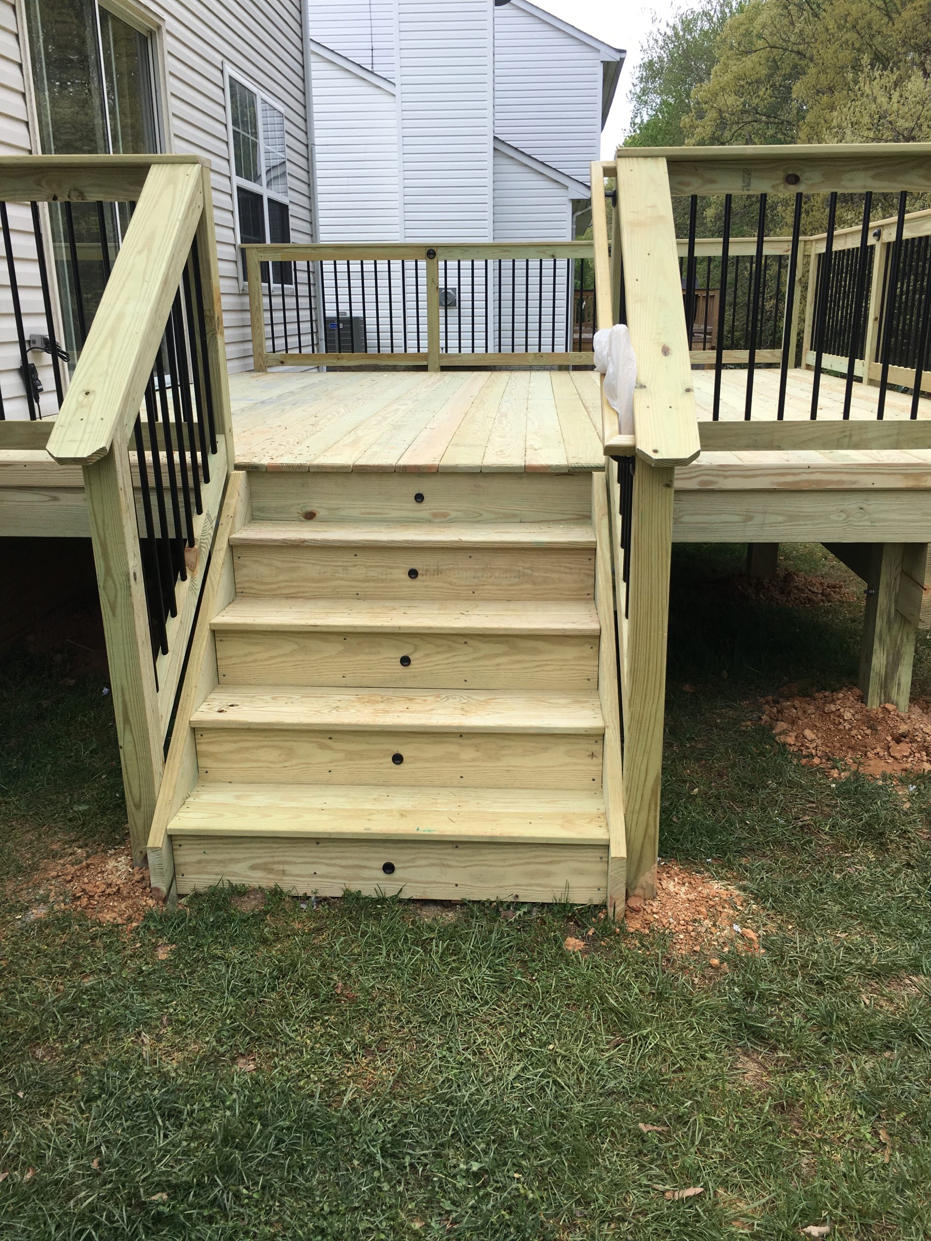 Composite deck project by Sunshine Contracting on a Northern Virginia home (photo 122)