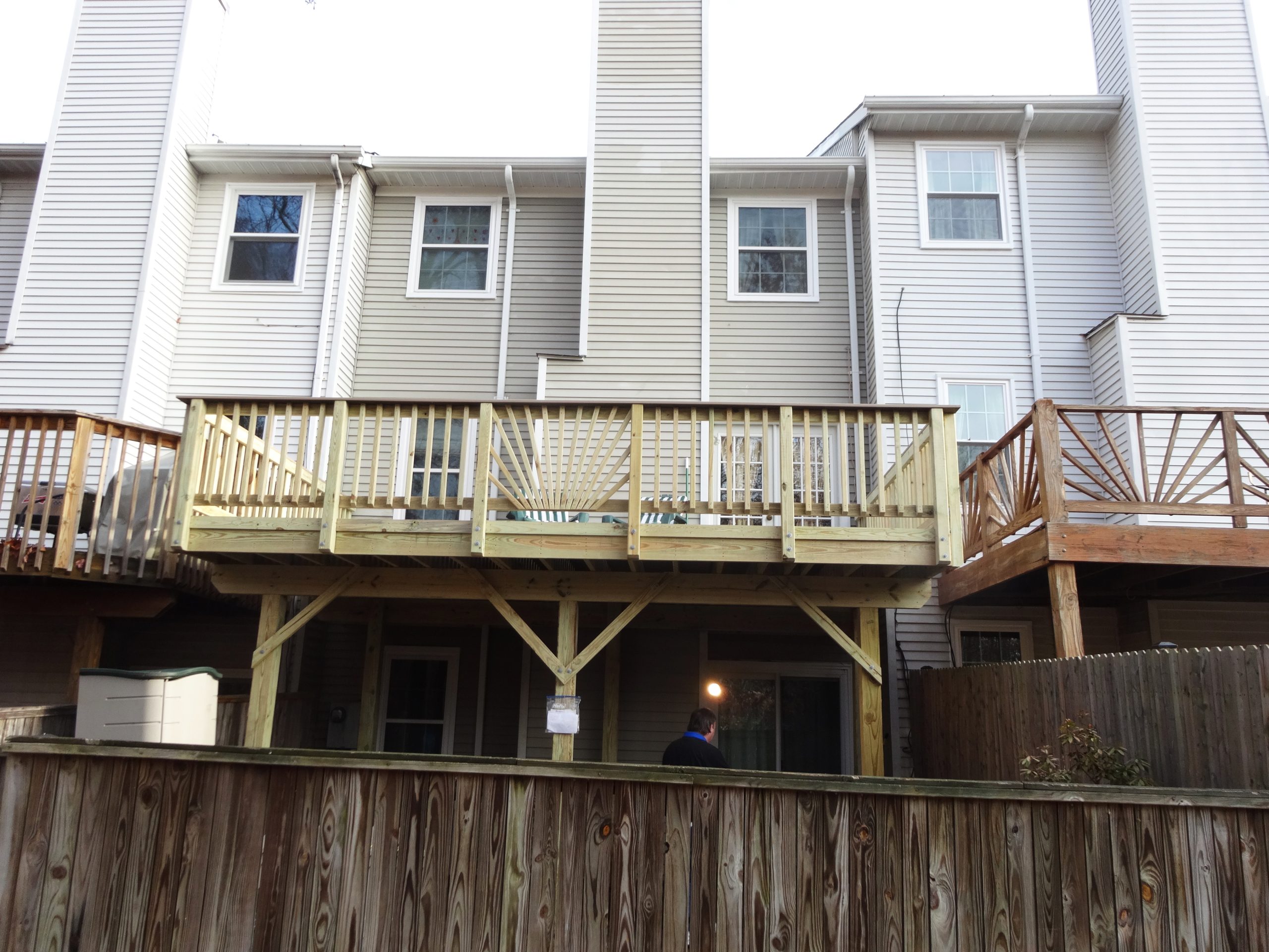 Composite deck project by Sunshine Contracting on a Northern Virginia home (photo 87)