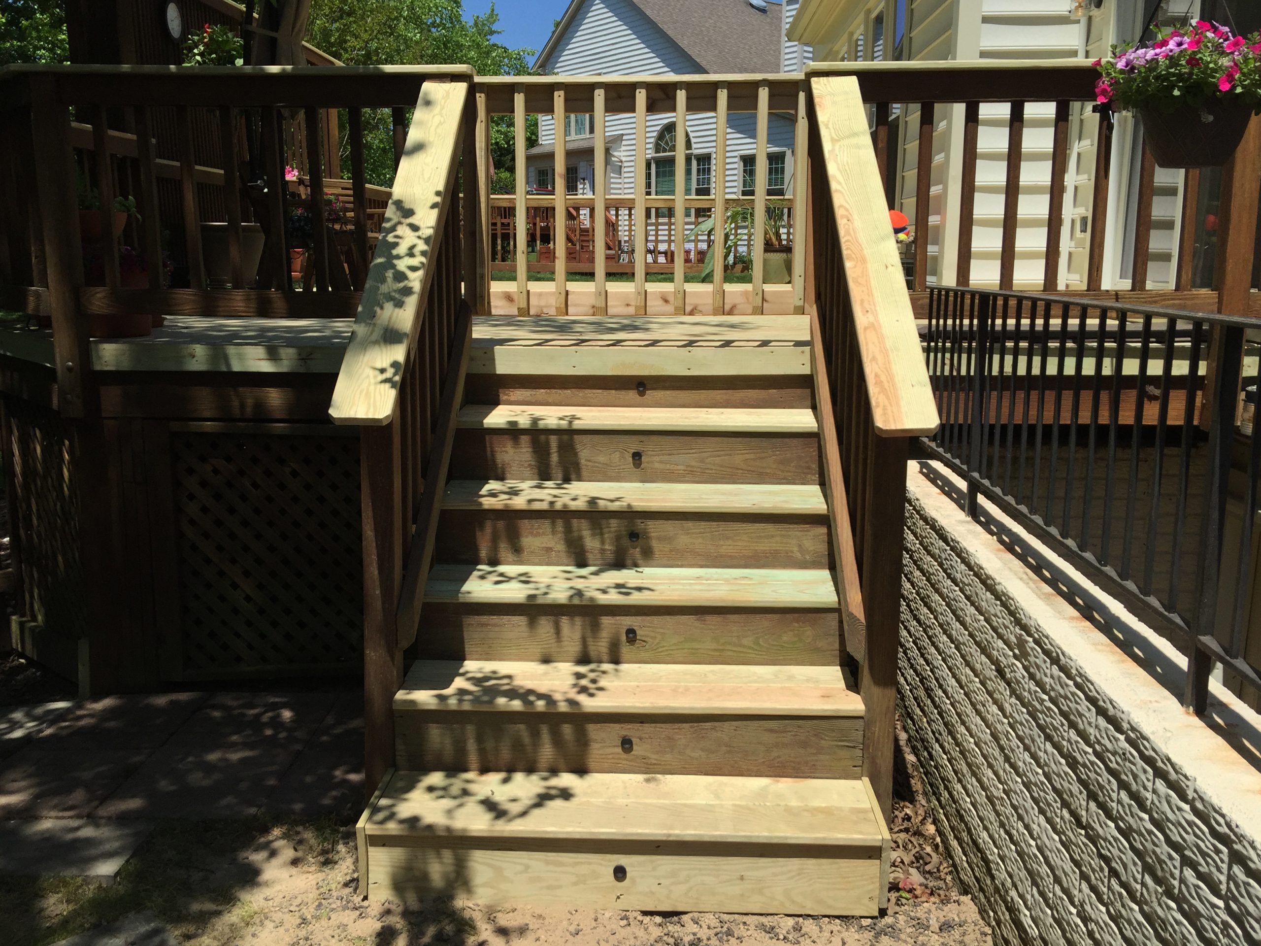 Composite deck project by Sunshine Contracting on a Northern Virginia home (photo 80)
