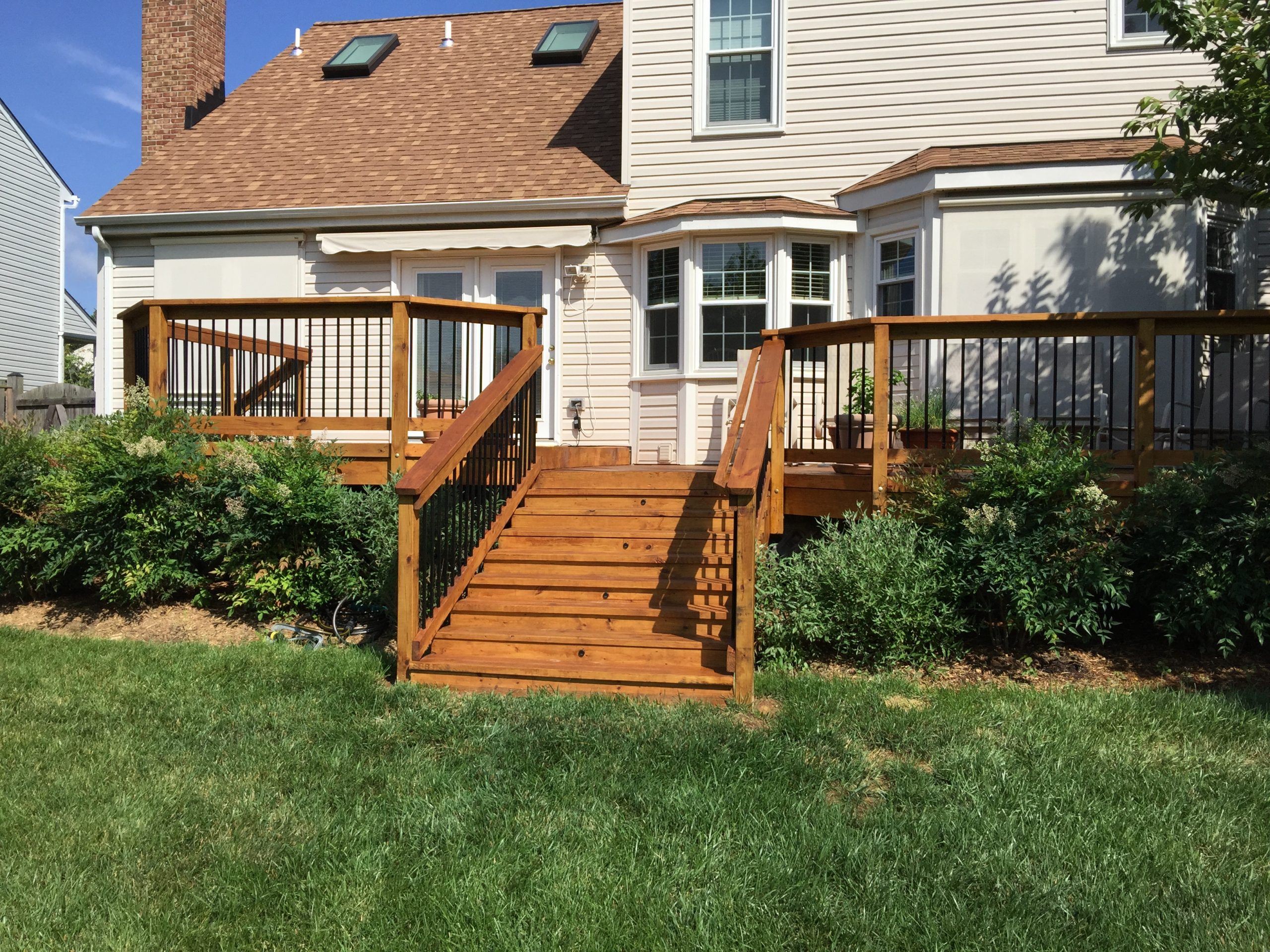 Composite deck project by Sunshine Contracting on a Northern Virginia home (photo 66)
