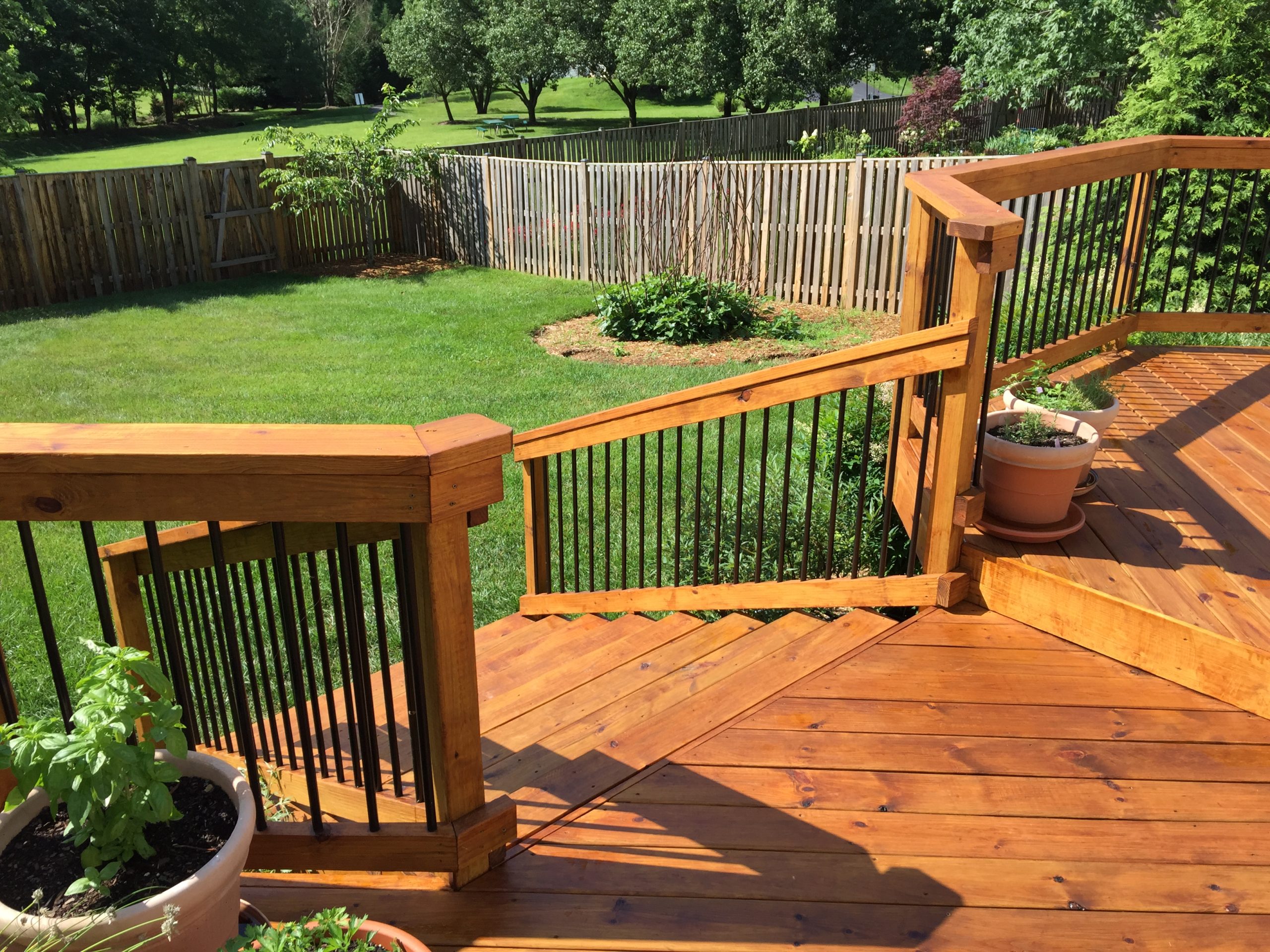 Composite deck project by Sunshine Contracting on a Northern Virginia home (photo 70)