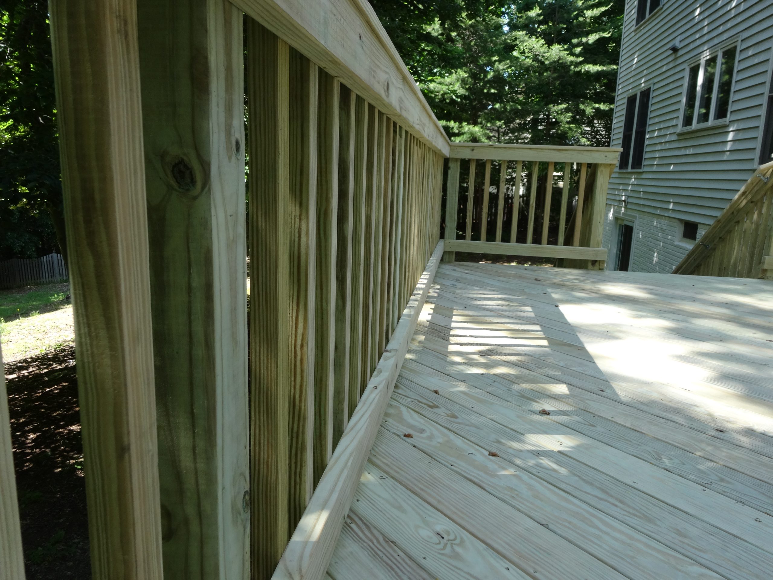 Composite deck project by Sunshine Contracting on a Northern Virginia home (photo 29)