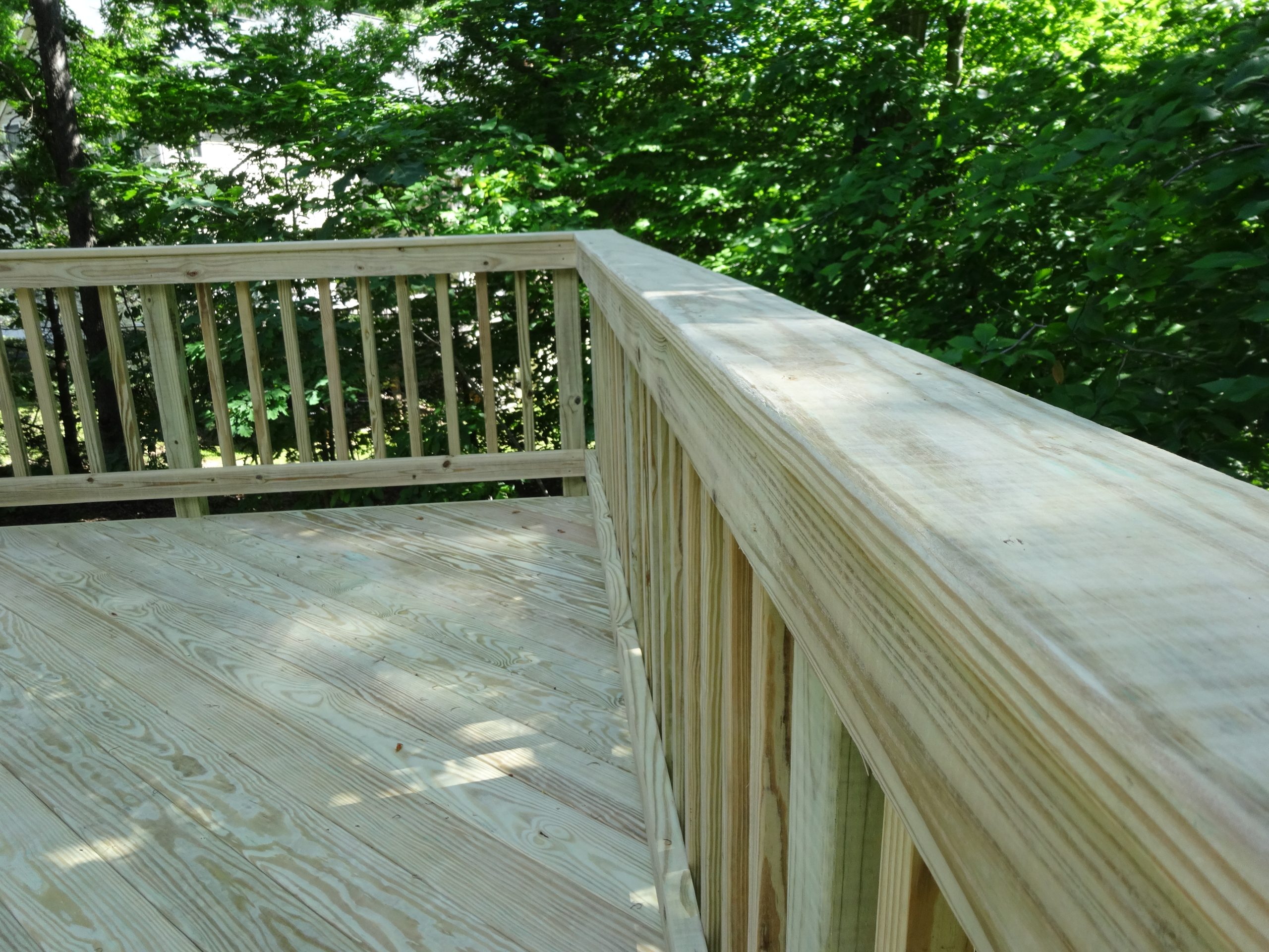 Composite deck project by Sunshine Contracting on a Northern Virginia home (photo 30)