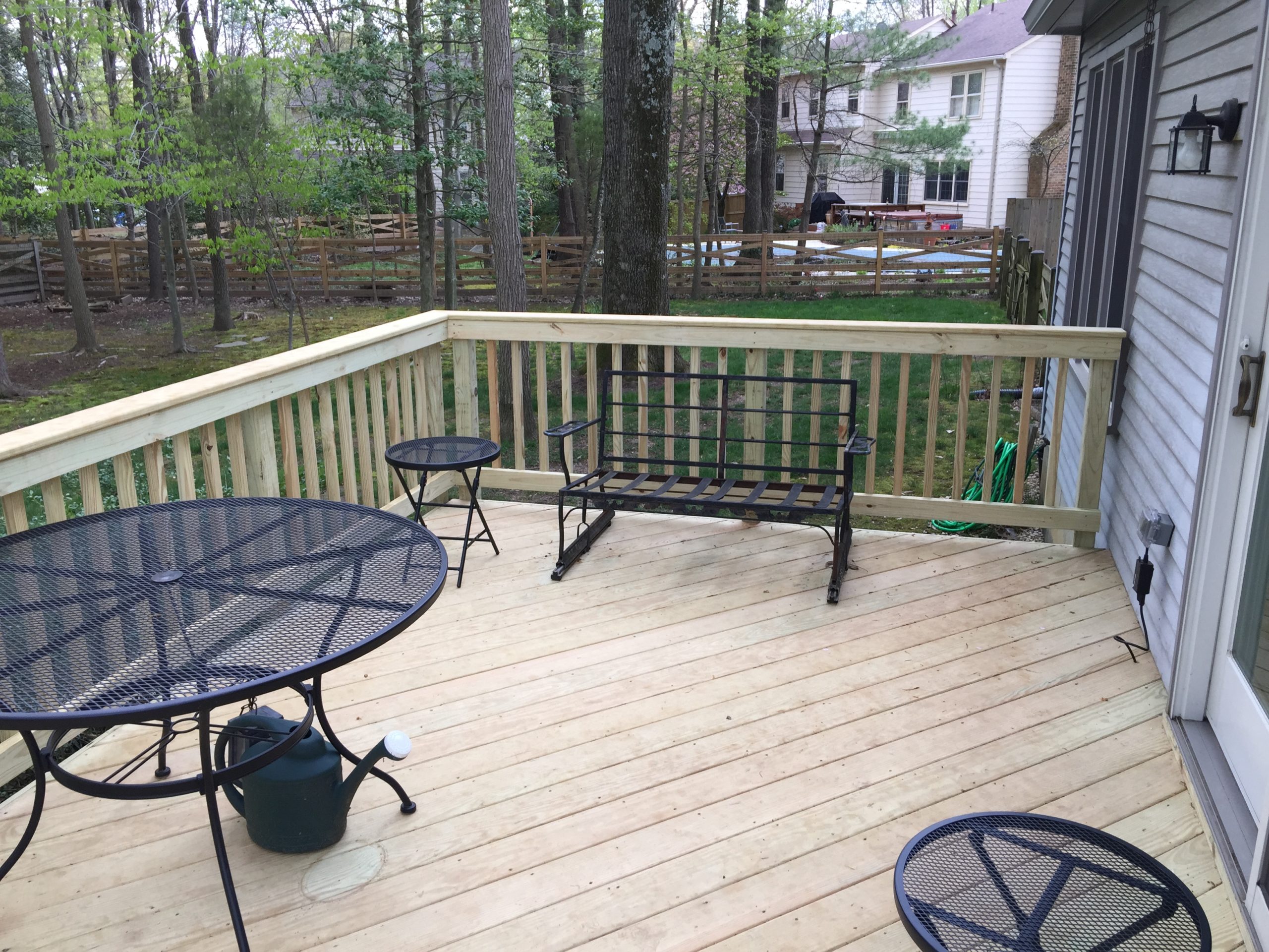 Composite deck project by Sunshine Contracting on a Northern Virginia home (photo 42)