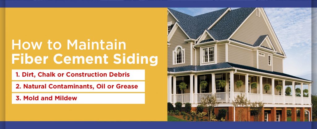 How to Maintain Fiber Cement Siding