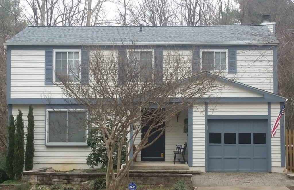 Architectural shingle roofing project by Sunshine Contracting on a Northern Virginia home (photo 17)