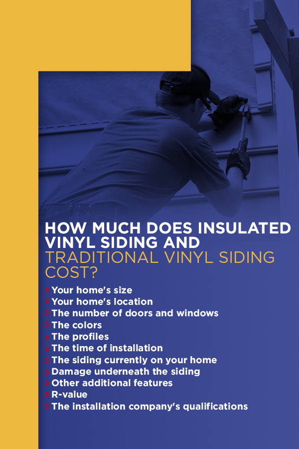 How Much Does Insulated Vinyl Siding And Traditional Siding Cost