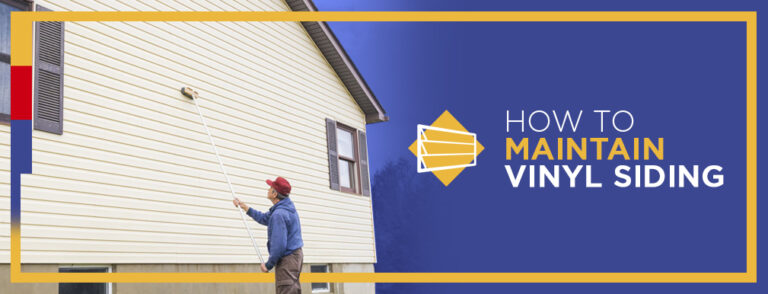 How to Maintain Vinyl Siding