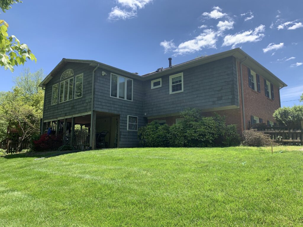 Before: Exterior remodeling project by Sunshine Contracting on a Northern Virginia home (photo 13)