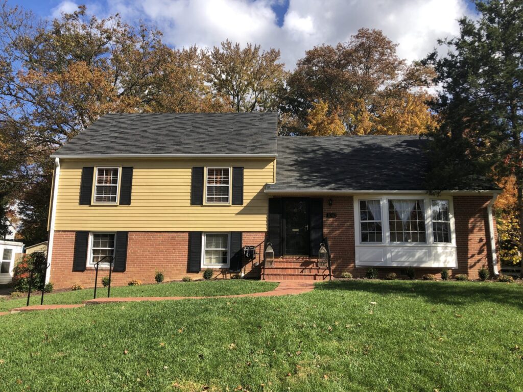 Before: Exterior remodeling project by Sunshine Contracting on a Northern Virginia home (photo 15)