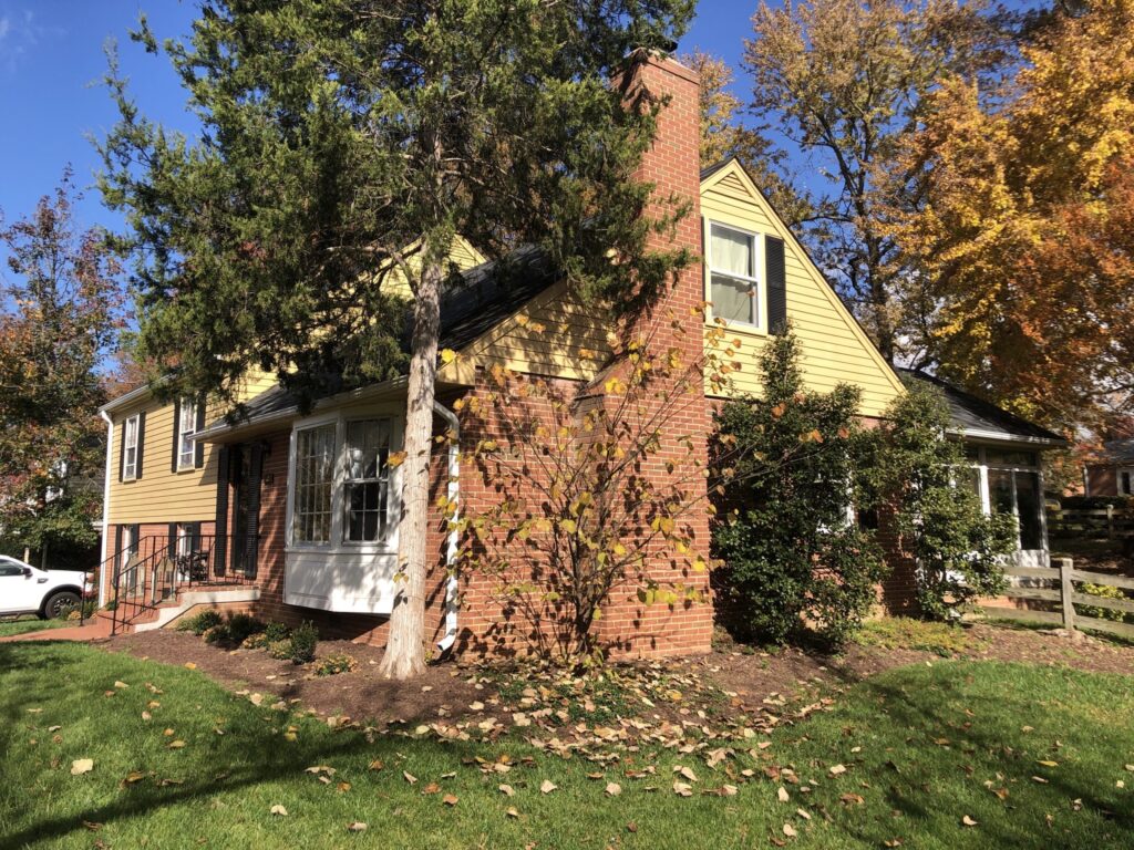 Before: Exterior remodeling project by Sunshine Contracting on a Northern Virginia home (photo 21)