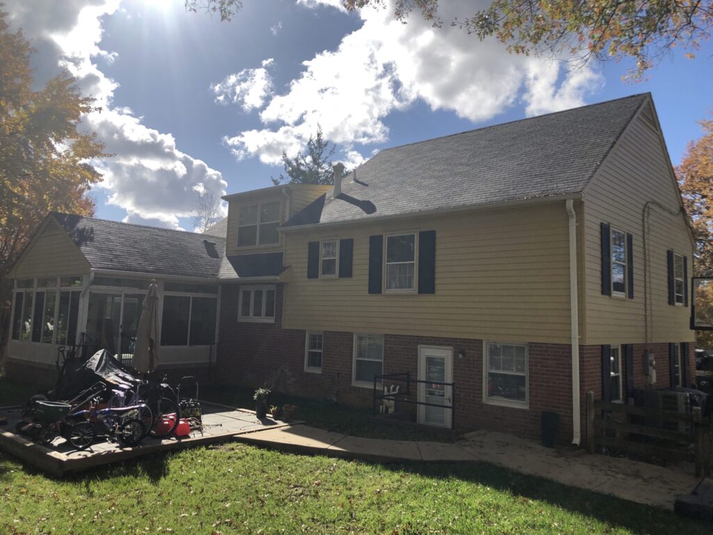 Before: Exterior remodeling project by Sunshine Contracting on a Northern Virginia home (photo 29)