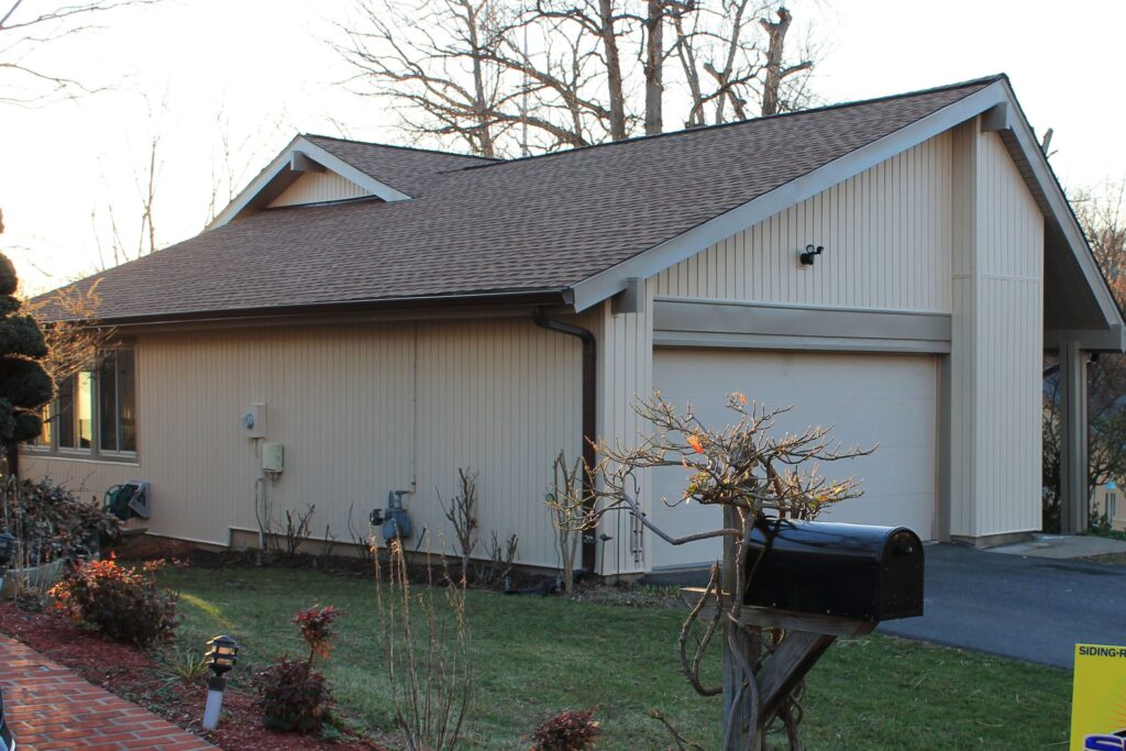 After: Exterior remodeling project by Sunshine Contracting on a Northern Virginia home (photo 76)