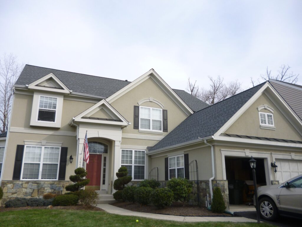 GAF Timberline roof in Pewter Grey