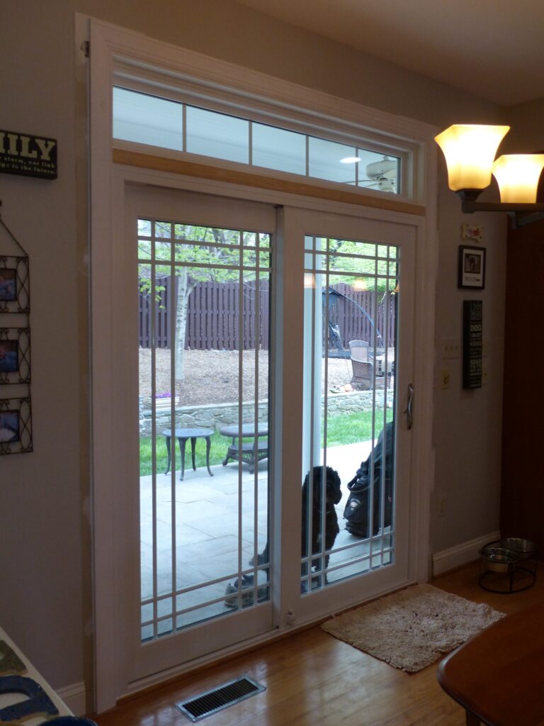 Sliding glass door project by Sunshine Contracting on a Northern Virginia home (photo 11)