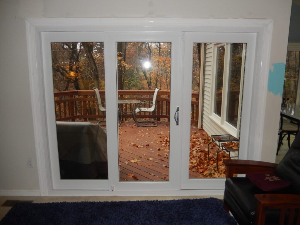 Sliding glass door project by Sunshine Contracting on a Northern Virginia home (photo 10)